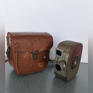 Capri Vintage Camera with Brown Case